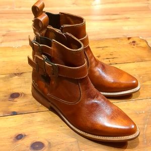 BEDSTÜ BED STU Tamara zip & buckle ankle booties 6
